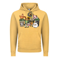 Vintage Mustard Farm animal coffee cups Vintage Hoodie - HowdyJamesFarm