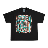 Black more howdy less hate Urban Heavy Tee - JahusDesignShop