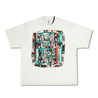 Pistachio more howdy less hate Urban Heavy Tee - JahusDesignShop