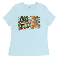 Baby Blue oh snap Ladies Tee - SublimationCraftShop