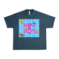 Midnight Navy love is love Urban Heavy Tee - TumblerDesignByShophia