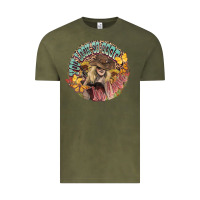 Vintage Olive You look so good in love western Cowgirl Vintage Tee - HowdyJamesFarm