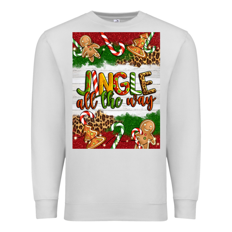 Christmas Jingle All The Way Premium Sweatshirt by Artiststas | Teevron