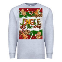 Heather Grey Christmas Jingle All The Way Premium Sweatshirt - Artiststas