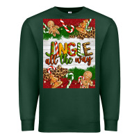 Sports Green Christmas Jingle All The Way Premium Sweatshirt - Artiststas