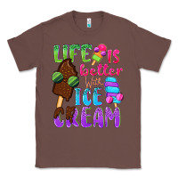 Chestnut Life is better with ice cream Classic Tee - NancyCooperArtShop