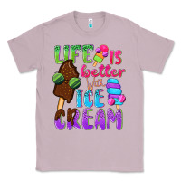 Lilac Life is better with ice cream Classic Tee - NancyCooperArtShop