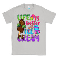 Moon Dust Life is better with ice cream Classic Tee - NancyCooperArtShop