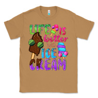 Toasted Coconut Life is better with ice cream Classic Tee - NancyCooperArtShop