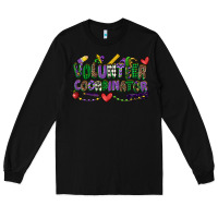 Black volunteer coordinator mardi gras cowgirl Long Sleeve Tee - CowGirlArtShop