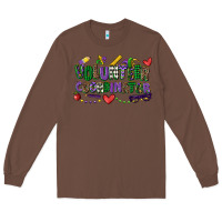 Chestnut volunteer coordinator mardi gras cowgirl Long Sleeve Tee - CowGirlArtShop