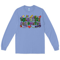 Colony Blue volunteer coordinator mardi gras cowgirl Long Sleeve Tee - CowGirlArtShop