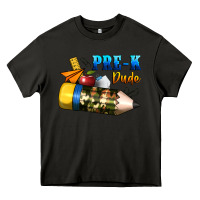 Asphalt pre k dude Heavy Core Tee - BundleAndBundleShop