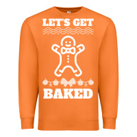 Carrot Let's Get Baked Smoking Weed Funny Christmas Gift 1 Premium Sweatshirt - lanVoArt