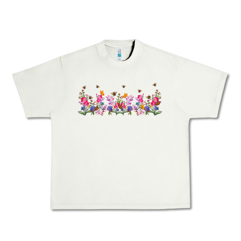 Wild Flowers Urban Heavy Tee by TumblerDesignByShophia | Teevron