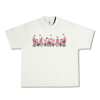 Pistachio wild flowers Urban Heavy Tee - TumblerDesignByShophia