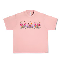Salmon wild flowers Urban Heavy Tee - TumblerDesignByShophia
