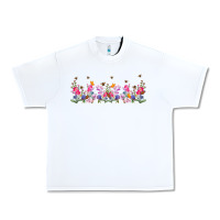 White wild flowers Urban Heavy Tee - TumblerDesignByShophia
