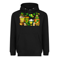Black st patrick's day coffee cups with gnome Heavyweight Hoodie - Artiststas