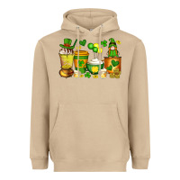 Mushroom st patrick's day coffee cups with gnome Heavyweight Hoodie - Artiststas