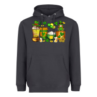 Smoke st patrick's day coffee cups with gnome Heavyweight Hoodie - Artiststas