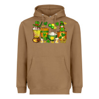 Toasted Coconut st patrick's day coffee cups with gnome Heavyweight Hoodie - Artiststas