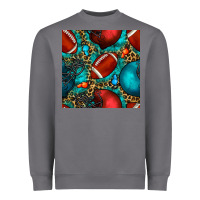 Storm american football helmet with leopard and gemstone Heavyweight Sweatshirt - BundleAndBundleShop