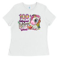 White 100 magical days school Ladies Tee - SublimationCraftShop