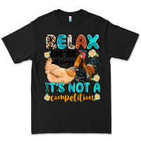Black relax we're all crazy it's not a competition Premium Tee - Artiststas
