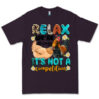 Plum relax we're all crazy it's not a competition Premium Tee - Artiststas