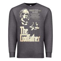 Charcoal Heather The Godfather Premium Sweatshirt - lanVoArt