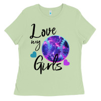 I Love My Softball Girl Ladies Tee | Teevron