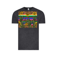 Vintage Black western desert with leopard and sunflowers tumbler tbs Vintage Tee - TumblerDesignByShophia