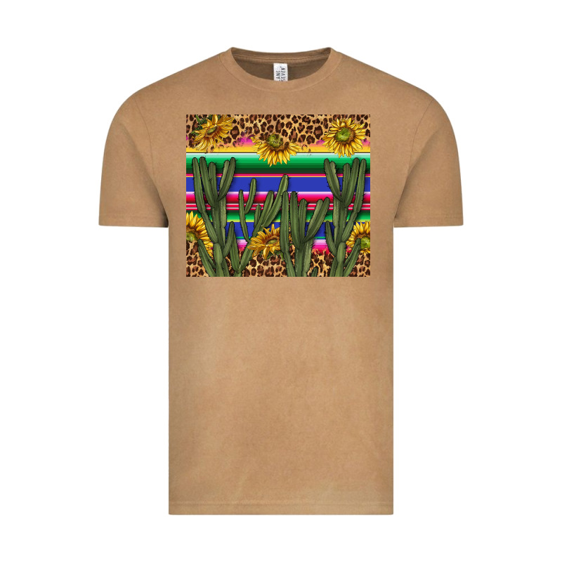 Western Desert With Leopard And Sunflowers Tumbler Tbs Vintage Tee by TumblerDesignByShophia | Teevron