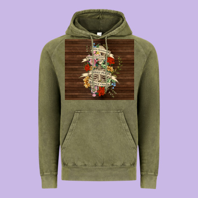 Kinda Emotional With Skeleton Vintage Hoodie Designed By Tumblerdesignbyshophia