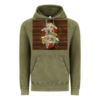 Vintage Olive kinda emotional with skeleton Vintage Hoodie - TumblerDesignByShophia