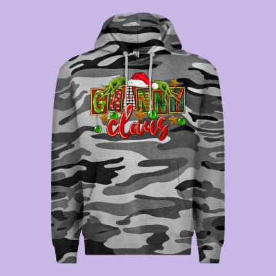 Christmas Granny Claus Premium Hoodie Designed By Fadigitalartstudio