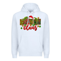 White christmas granny claus Premium Hoodie - FaDigitalArtStudio