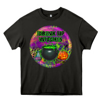 Asphalt halloween round earrings Heavy Core Tee - BundleAndBundleShop
