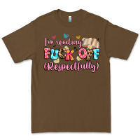 Cacao i'm reading fuck off respectfully Premium Tee - Artiststas