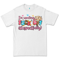 White i'm reading fuck off respectfully Premium Tee - Artiststas