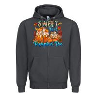 Smoke Sweet Like Pumpkin Pie Zipper Hoodie - CowhideDigitalArt