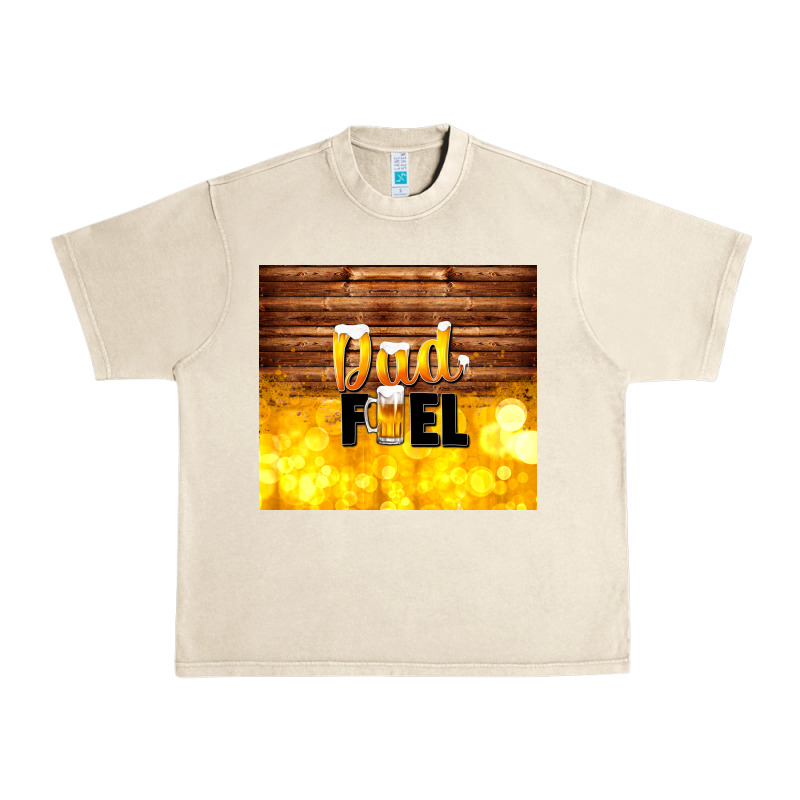 Dad Fuel Father's Day Urban Heavy Tee by TumblerDesignByShophia | Teevron