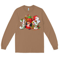 Toasted Coconut christmas joy girl gnome Long Sleeve Tee - CowGirlArtShop