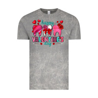 Cloud Rock Happy Valentine's Day with teeth Valentine's Day Vintage Tee - HowdyJamesFarm