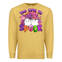 Antique Gold too cute spook Premium Sweatshirt - Artiststas