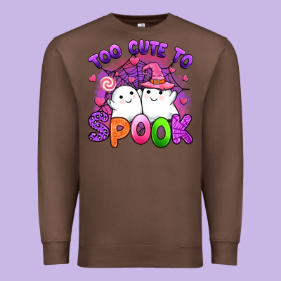 Too Cute Spook Premium Sweatshirt Designed By Artiststas