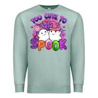 Seafoam too cute spook Premium Sweatshirt - Artiststas