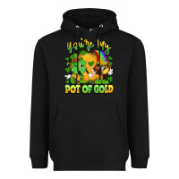 Black you're my pot of gold Heavyweight Hoodie - Artiststas