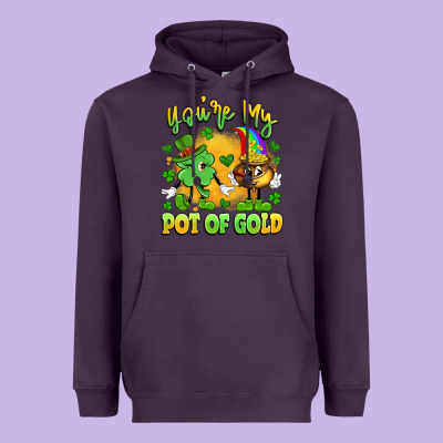 You're My Pot Of Gold Heavyweight Hoodie Designed By Artiststas